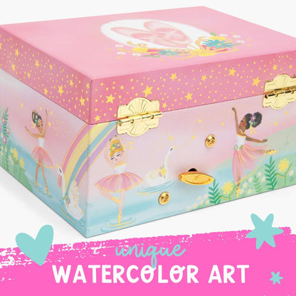 Musical Spinning Ballerina Jewelry Box