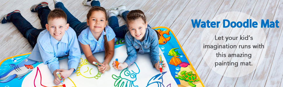 Kids Painting, Writing, Doodle Water Mat