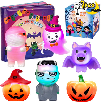 Perfect for toddlers and kids, these friendly and cute Halloween bath toys encourage bath time fun
