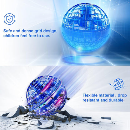 The Flying Orb Ball is a flexible, light and durable hover ball with intelligent protection