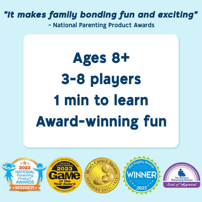 Create hilarious family memories as you compete and perform silly challenges together