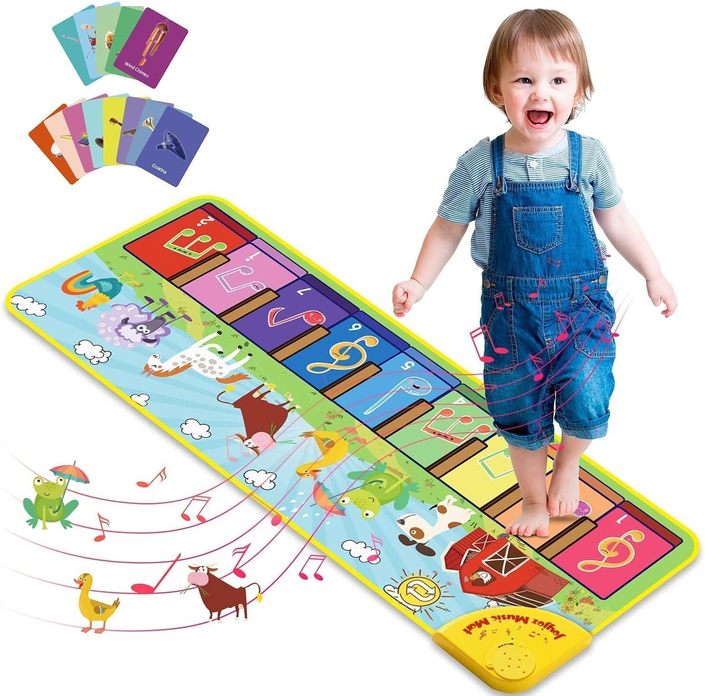 Toy Floor Piano Keyboard Musical Mat with 25 Music Sounds