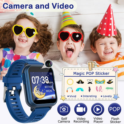 The newest kids game watch has 24 games designed for children of different ages