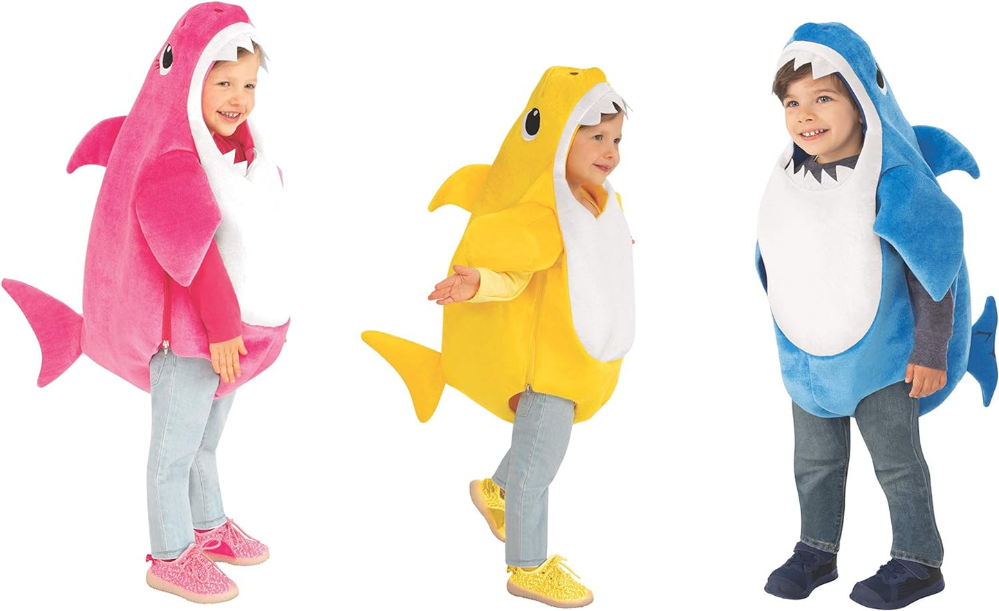 Kid's Mommy Shark Costume with Sound Chip