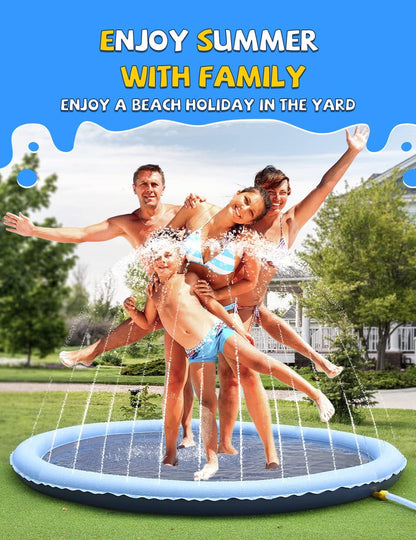 Non-Slip Splash Sprinkler Pad