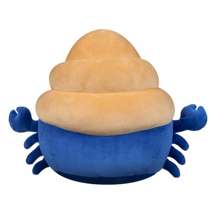 Meet Lenore, the 12-Inch (Medium-Sized) Navy and Tan Hermit Crab Squishmallows Original