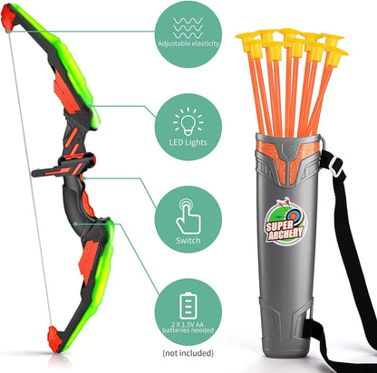 LED Light Up Archery Toy Set