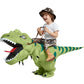 This Halloween, dress up as a T Rex in this durable, waterproof polyester costume