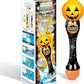 Halloween Pumpkin Bubble Blower Wand with Thrilling LED & Sound Effects