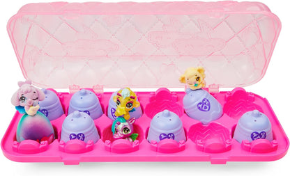 Unleash the magic of Hatchimals CollEGGtibles with the Shimmer Babies 12-Pack Egg Carton