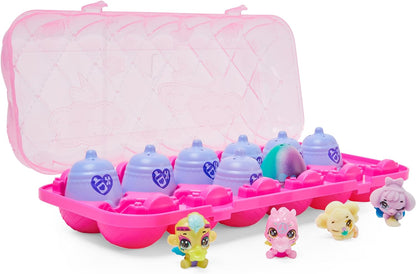 Unleash the magic of Hatchimals CollEGGtibles with the Shimmer Babies 12-Pack Egg Carton