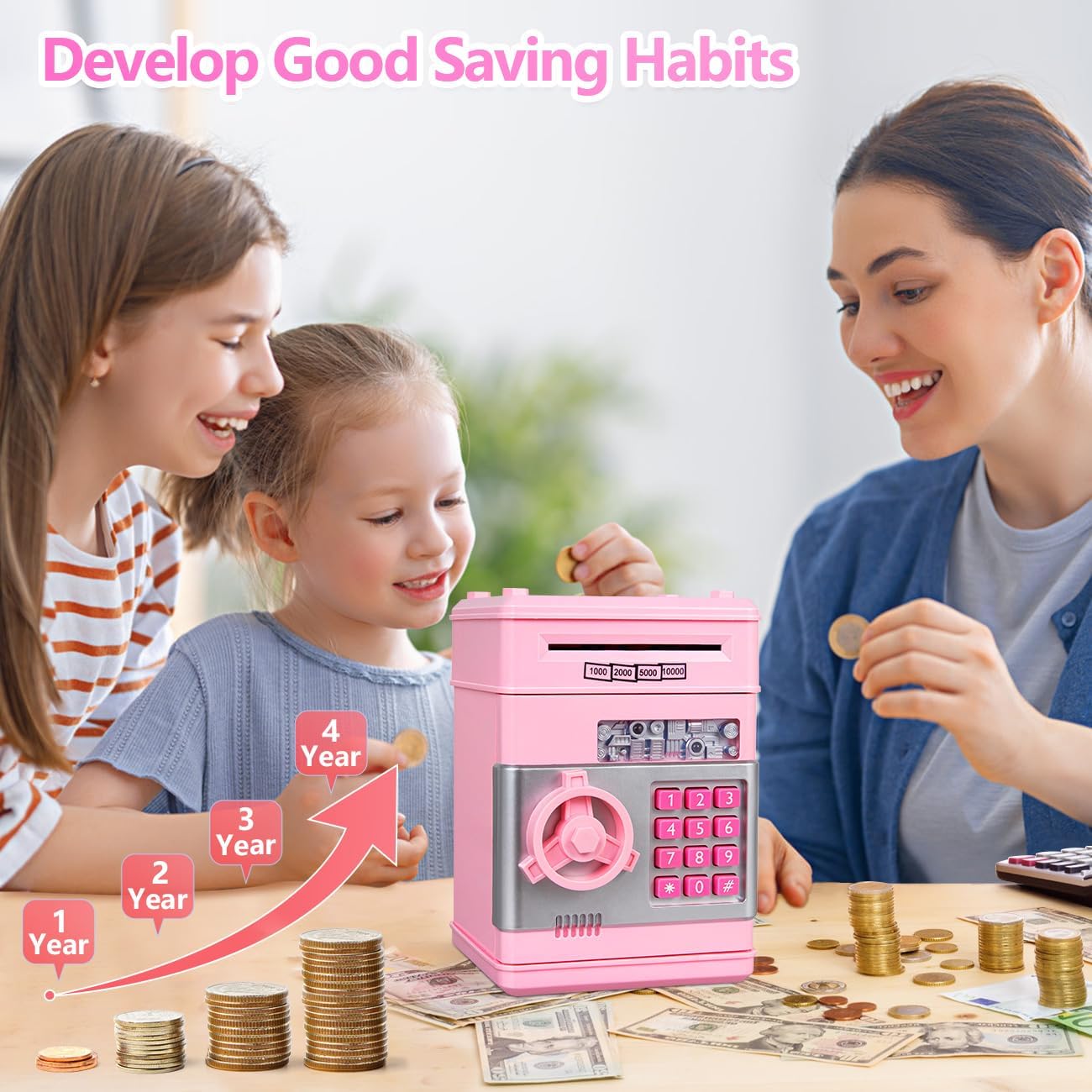 Piggy Bank Money Saving Box