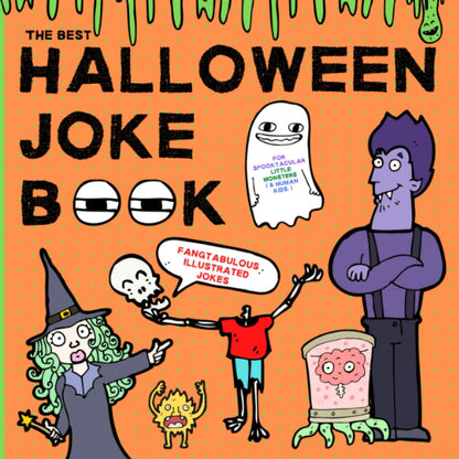 This joke book is the perfect Halloween gift for a young child