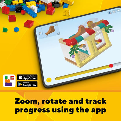 LEGO Creator 3in1 White Rabbit Building Toy Set for Kids ages 8+ (258 pieces)