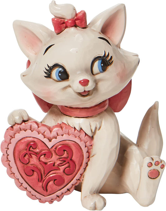Disney Traditions The Artistocats Marie Holding Heart Valentine Figurine
