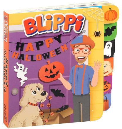 Blippi thoroughly enjoys Halloween, from selecting pumpkins at the patch to designing the ideal costume for his dog Lyno