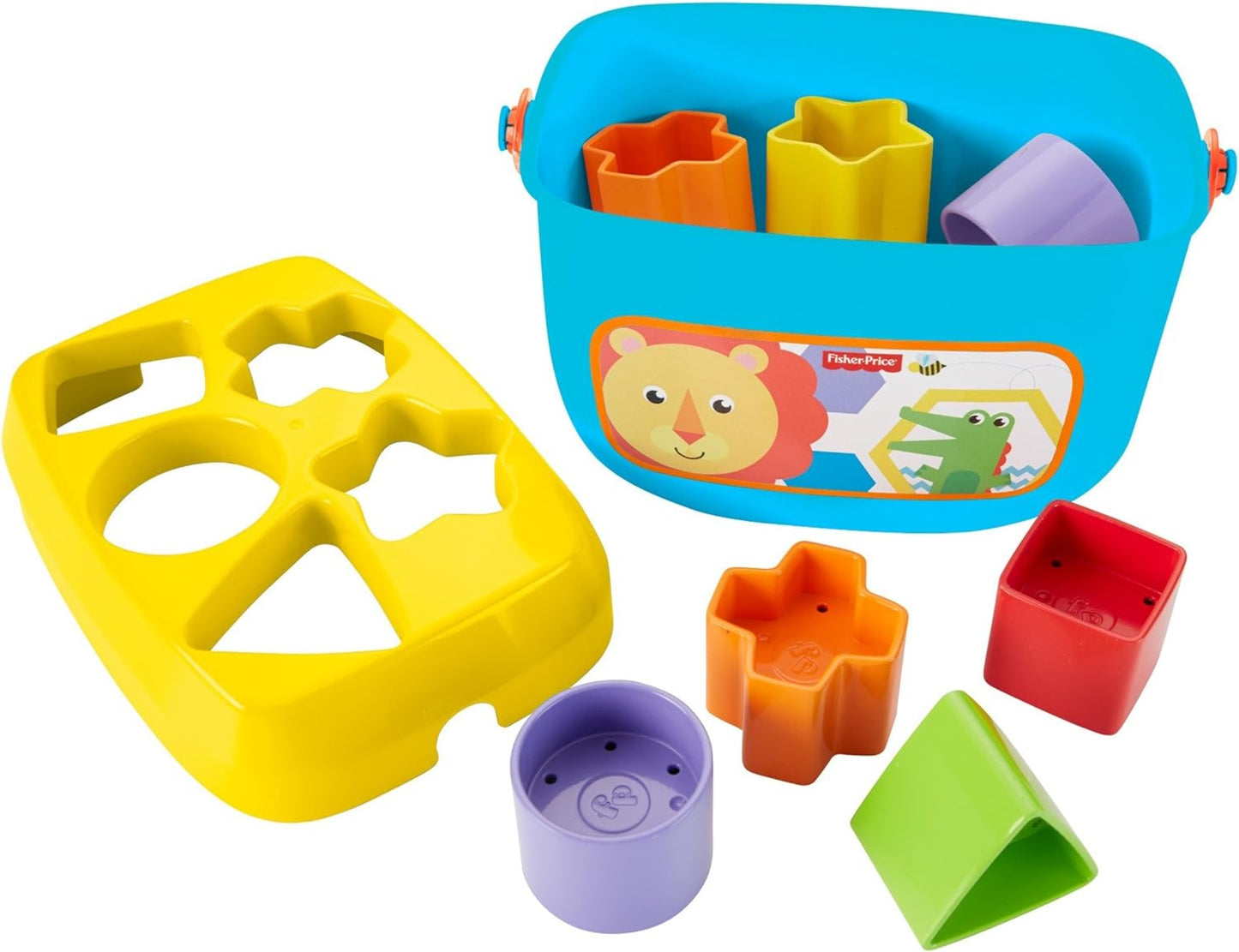 Fisher-Price Rock-a-Stack Ring Stacking Toy and Baby’s First Blocks Set