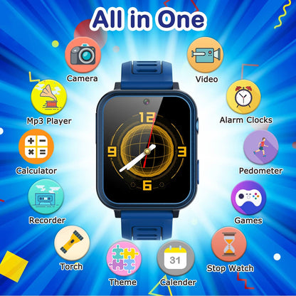 The newest kids game watch has 24 games designed for children of different ages
