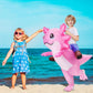 This inflatable costume is perfect for kids who love the unique and beloved axolotl figure.