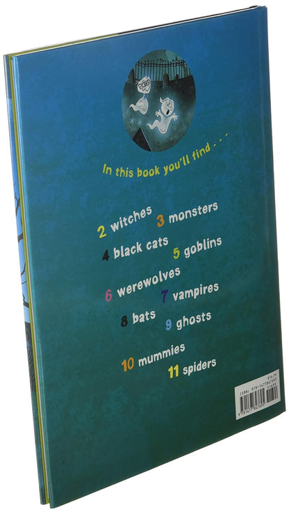 At the Old Haunted House, readers will explore a spooky tale of a warty green witch and her young witchy companion