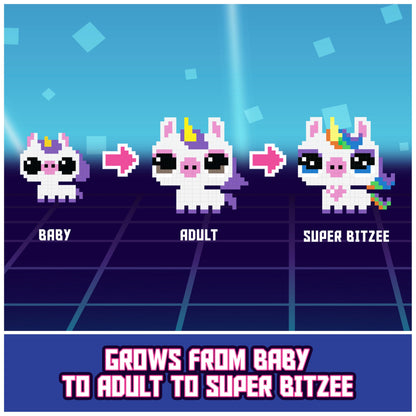 Bitzee Magicals are interactive digital friends that respond to movements and touch