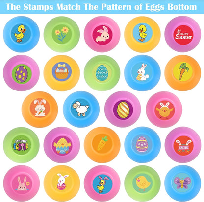 Self Inking Stamps with Easter Tattoos