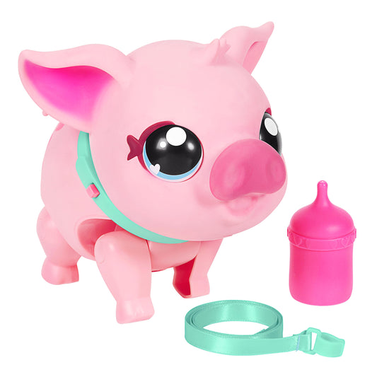 Welcome to the adorable world of Little Live Pets! Meet Piggly, the softest and most lovable pet pig
