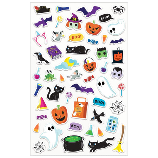 Halloween Hidden Pictures Puffy Sticker Playscenes Paperback with over 175 hidden objects to find