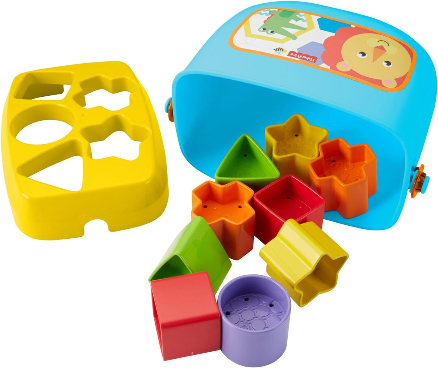 Fisher-Price Rock-a-Stack Ring Stacking Toy and Baby’s First Blocks Set