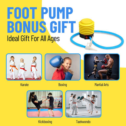 Improve your child's physical and mental strength with our inflatable punching bag for kids