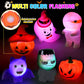 Halloween Light Up Bath Toys with Halloween Bath Book (7pcs)