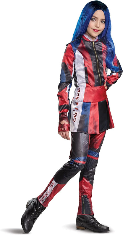 Get ready to rock the stage with confidence and style with Evie Descendants 3 Deluxe Girls Costume Jumpsuit