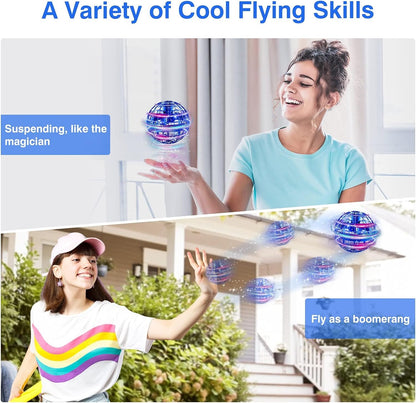 The Flying Orb Ball is a flexible, light and durable hover ball with intelligent protection