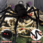 Halloween Spider Web and Giant Spider Decoration