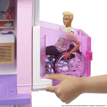 This fully-furnished Barbie DreamHouse Playset offers endless playtime
