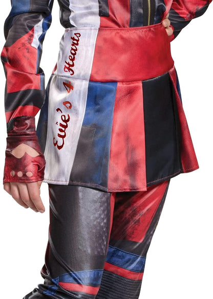 Get ready to rock the stage with confidence and style with Evie Descendants 3 Deluxe Girls Costume Jumpsuit