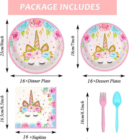 Unicorn Birthday Party Supplies