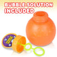 Halloween Pumpkin Bubble Blower Wand with Thrilling LED & Sound Effects