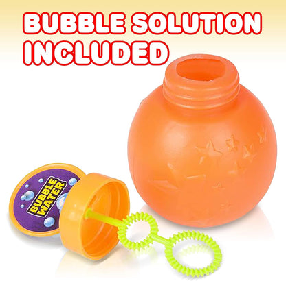 Amaze your child with bubbles and a light show with this 13.5" bubble blower wand