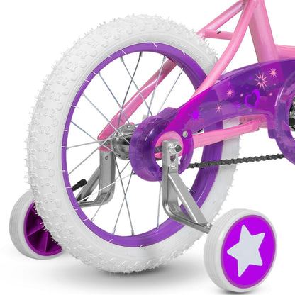 Whether your child is just learning to ride or is already a pro, WEIZE Girls bicycle is perfect for her