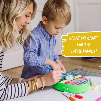 Create endless Easter egg designs with this mini decorator kit