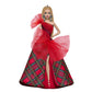 Inspired by this year's new Holiday Barbie Doll, the 2024 Holiday Barbie Hallmark Keepsake Christmas ornament adds a dazzling touch of glamour to the tree