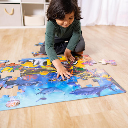 Melissa & Doug Underwater Ocean Floor Puzzle