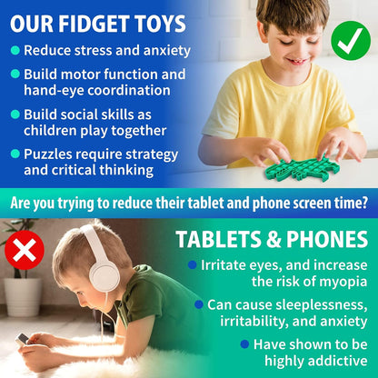 Sensory gifts designed to keep hands busy and minds calm, helps promote focus