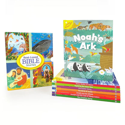 Explore timeless biblical tales with the 8-book Library Boxed Gift Set