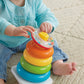 Fisher-Price Rock-a-Stack Ring Stacking Toy and Baby’s First Blocks Set