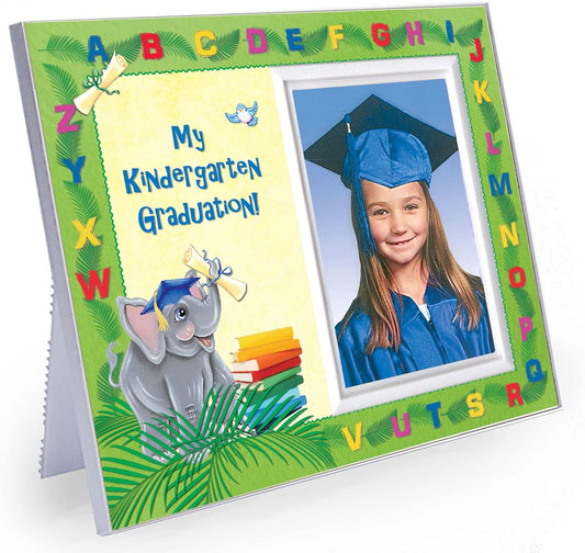 Kindergarten Graduation Picture Frame - Elephant Design