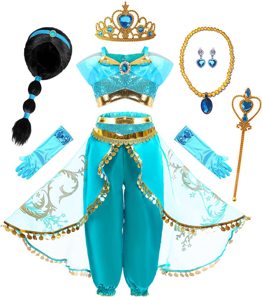 This costume is perfect for all aspiring princesses