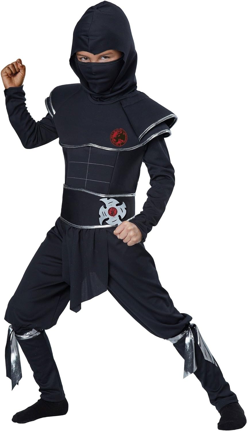 This ninja warrior costume is perfect for your little ninja on Halloween