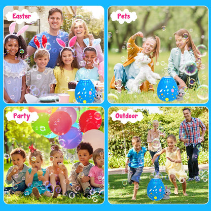Surprise your little ones with this adorable bunny bubble blower this Easter. Get ready for some Easter fun